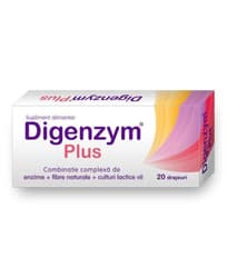 LABORMED DIGENZYM PLUS 20 COMPRIMATE FILMATE GASTROREZISTENTE