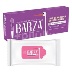 BARZA PREGNANCY TEST ULTRASENSITIVE PEN + INTIMATE WIPES GIFT