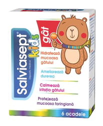 ZDROVIT SALVIASEPT KIDS GAT ACADELE 6BUC