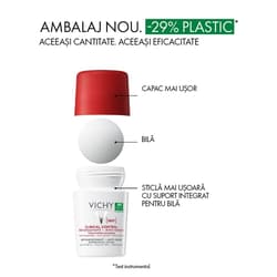 VICHY DEO ROLL-ON ANTIPERSPIRANT CLINICAL CONTROL 96H X 50ML
