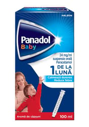 PANADOL BABY 120MG/5ML SUSPENSIE ORALA 100ML