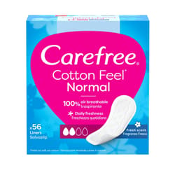 Carefree® Absorbante zilnice cu extract de bumbac
