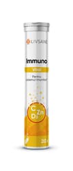 LIVSANE IMMUNO VITAL - VITAMIN C+D+ZINC 20 TABLETS