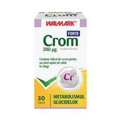 CROM FORTE 200MCG X 30 TABLETE