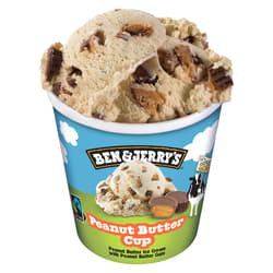 Ben&Jerry's Peanut Butter Ice Cream with Peanut Butter Cups