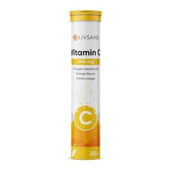 LIVSANE VITAMIN C 240MG X 20 EFFERVESCENT TABLETS
