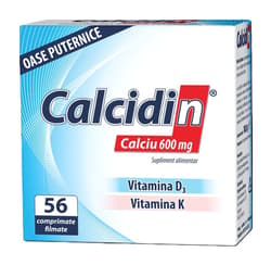 ZDROVIT CALCIDIN 56 COMPRIMATE FILMATE