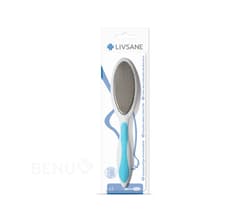 LIVSANE CALLUS SCRAPER WITH 2 ABRASIVE SIDES
