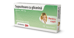 ANTIBIOTICE IASI GLYCERIN SUPPOSITORIES FOR CHILDREN 12PCS