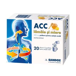 ACC Lemon and Honey 200mg x 20 sachets