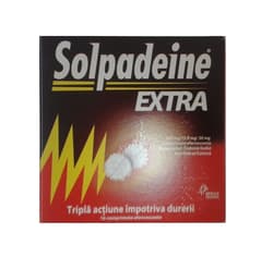 SOLPADEINE EXTRA 16 COMPRIMATE EFERVESCENTE