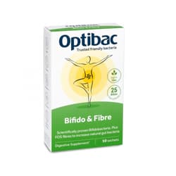 OPTIBAC 369 PRObioTIC BIFIDOBACTERIA AND FIBRE 10 SACHETS
