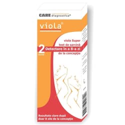Viola Super Test de sarcina din ziua 8