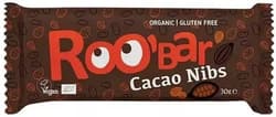 Roobar ECO Baton raw cu miez de cacao si migdale fara gluten