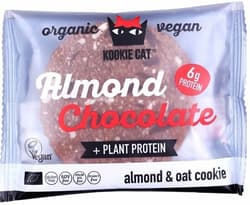 Kookie Cat ECO Cookie cu migdale si ciocolata neagra fara gluten