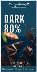 Benjamissimo ECO Ciocolata neagra 80% fara gluten