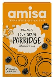 Amisa ECO Porridge din 4 cereale (ovaz, mei, amaranth, hrisca) fara gluten