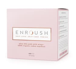 ENROUSH 12 Absorbante Bumbac Organic Normale