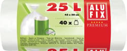 ALUFIX Saci menajeri albi, 25 l