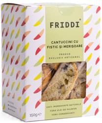 Friddi Cantuccini cu fistic si merisoare