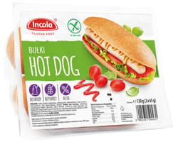 Incola Gluten-Free Hot Dog Buns