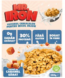 MisterIron TasteBlend Cereal 30% Protein Sugar-Free - Salted Caramel