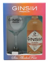Ginsin Premium Tangerine Gin fara alcool Giftpack