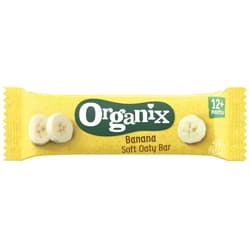 Organix ECO Baton din ovaz cu banane, 12 luni+