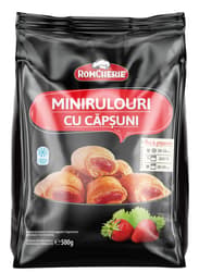Romcherie Mini Rolls with Strawberries