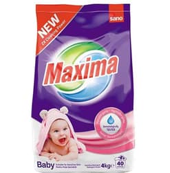Sano Maxima Baby Powder Laundry Detergent, 40 washes