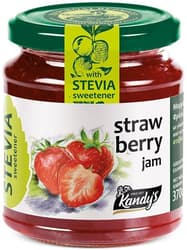 Kandylas Strawberry Jam without sugar with sweeteners and stevia