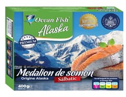 Ocean Fish Medalion de somon salbatic Alaska congelat