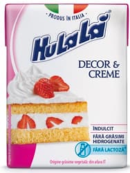 Hulala Sweetened whipped cream