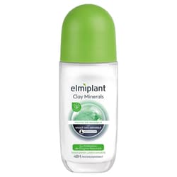 Elmiplant Deodorant Antiperspirant Roll On Clay Minerals