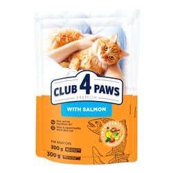 Club 4 Paws Premium Hrana uscata completa pentru pisici adulte, cu somon