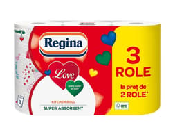Regina Love Prosop de bucatarie decorate FSC, 50 foi decorate, 3 straturi