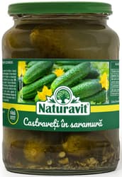 Naturavit Castraveti in saramura 6-9cm