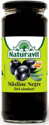 Naturavit Pitted Black Olives