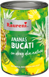 Raureni Pineapple Chunks in Syrup Compote
