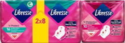 Libresse Ultra Long Duo Pack, 16 Pieces + Ultra Normal, 10 Pieces