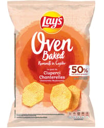 Lay's Baked Chips cu ciuperci chanterelles
