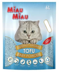 Miau Miau Asternut tofu, baby powder