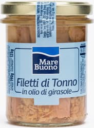 Mare Buono Tuna fillets in sunflower oil