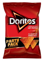 Doritos tortilla chips with hot peppers