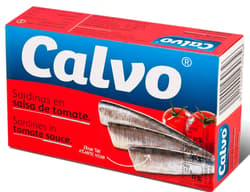 Calvo Sardine in sos de rosii