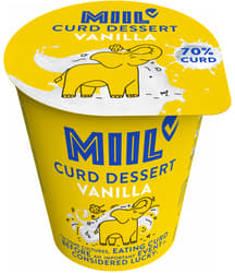 Miil Desert cu branza proaspata Quark si aroma naturala de vanilie