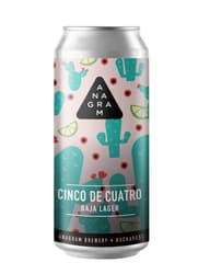 Anagram Cinco De Cuatro Baja Lager Bere artizanala nepasteurizata doza