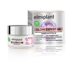 Elmiplant Glow Expert 4D Crema de zi impotriva petelor pigmentare, antirid, cu niacinamida si SPF 15