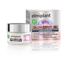 Elmiplant Glow Expert 4D Crema de noapte impotriva petelor pigmentare, antirid, cu niacinamida si bakuchiol