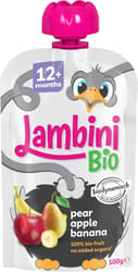 Lambini ECO Piure cu pere, mere si banana